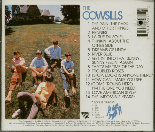 The Cowsills (CD)