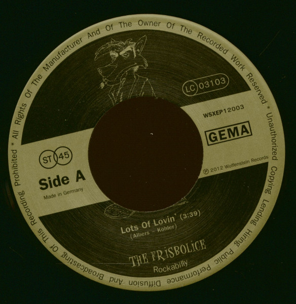 Lots Of Lovin' (7inch, 45rpm, EP, PS)
