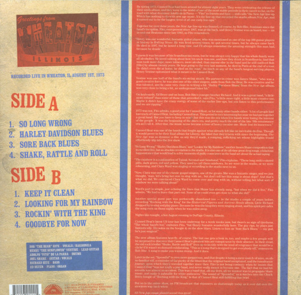 Illinois Blues 1973 (LP, 180g Vinyl)