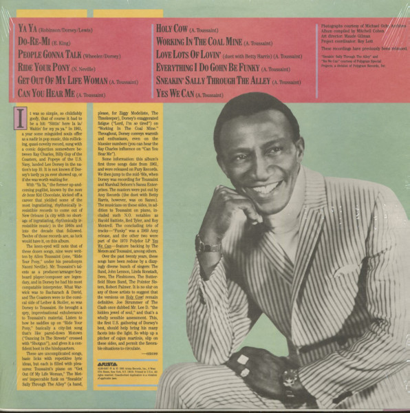 Holy Cow! - The Best Of Lee Dorsey (LP, Cut-Out)