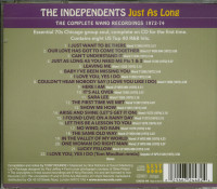 Aperçu: Just As Long - The Complete Wand Recordings 1972-74 (CD) Aperçu: Just As Long - The Complete Wand Recordings 1972-74 (CD)