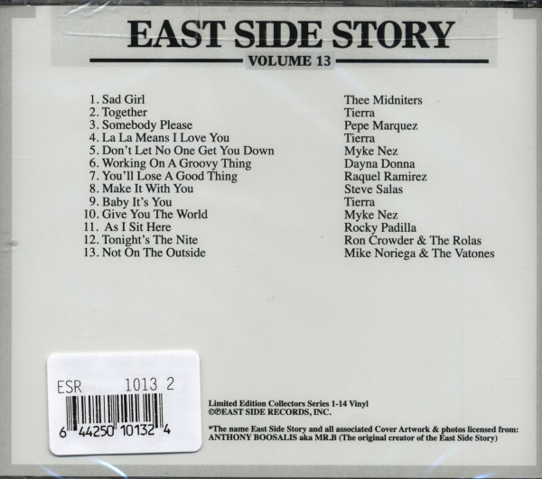 East Side Story Vol.13 (CD)