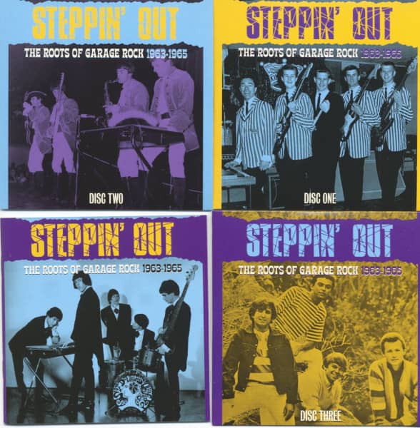 Steppin' Out - The Roots Of Garage Rock 1963-1965 (3-CD Box)