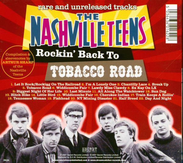 Rockin' Back To Tobacco Road (CD)
