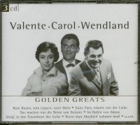 Aperçu: Valente, Carol, Wendland - Golden Greats (3-CD) Aperçu: Valente, Carol, Wendland - Golden Greats (3-CD)