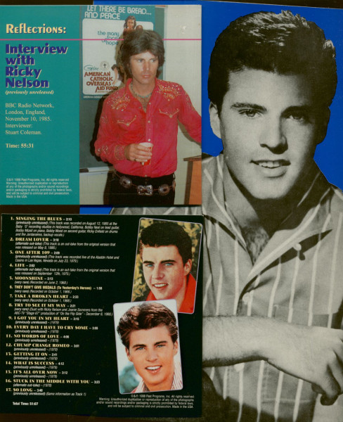 For Ricky Nelson Fans Only (2-CD+2-Booklets)