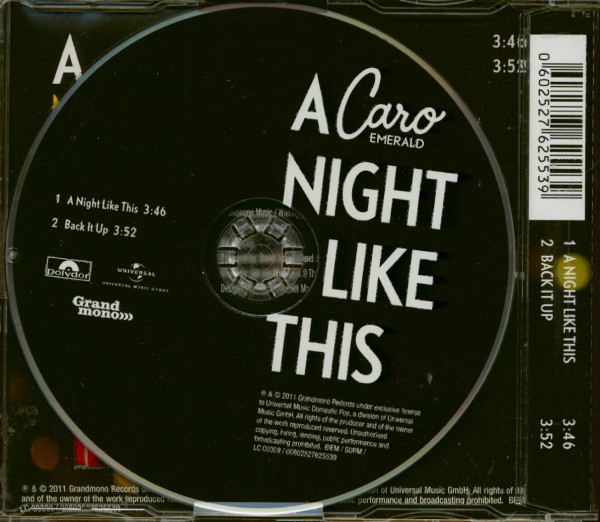 A Night Like This (CD Single)