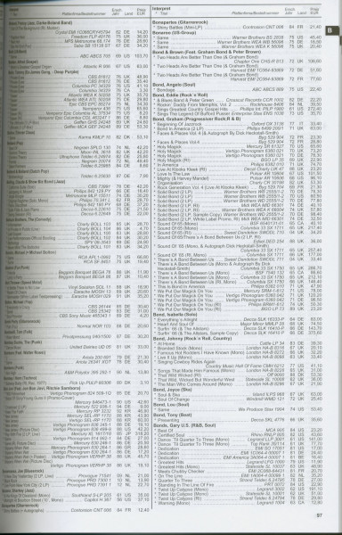Der große Rock & Pop LP/CD Preiskatalog 2024/25