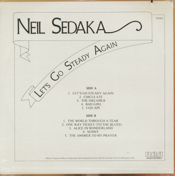 Let's Go Steady Again (LP)