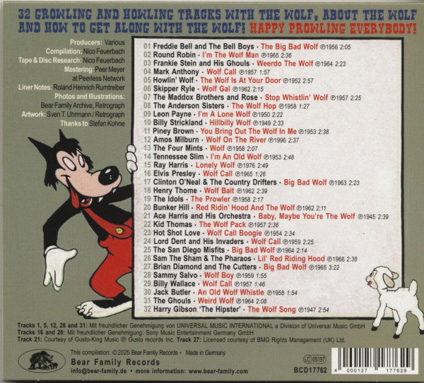 On The Prowl With The Wolf (CD)