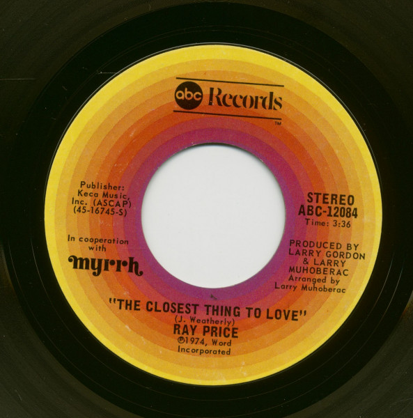 The Closest Thing To Love - Roses And Love Songs (7inch, 45rpm) The Closest Thing To Love - Roses And Love Songs (7inch, 45rpm)