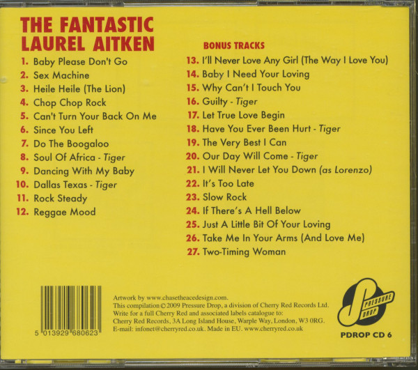 The Fantastic Laurel Aitken (CD)