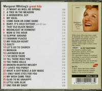 Aperçu: Margaret Whiting's Great Hits (CD) Aperçu: Margaret Whiting's Great Hits (CD)