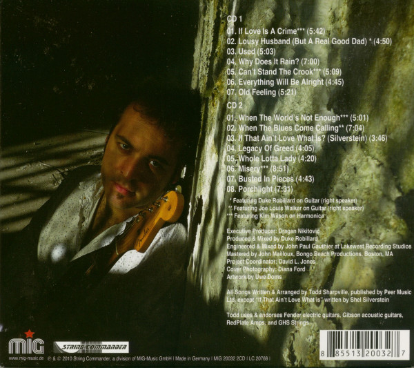 Sharpville, Todd Porchlight (2-CD)