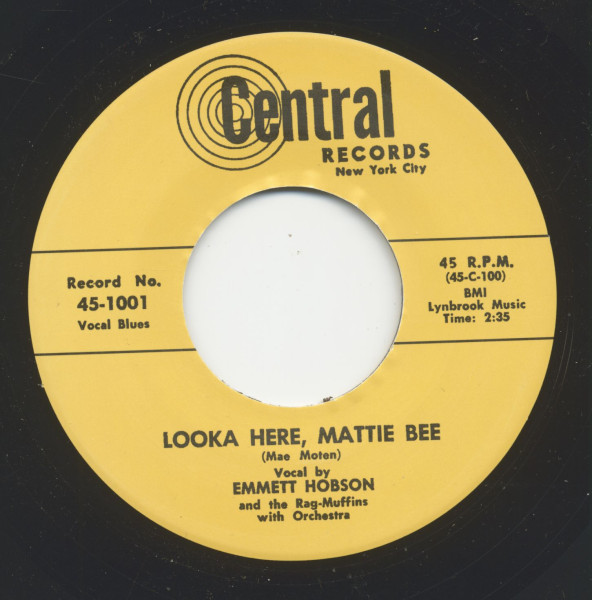 Looka Here, Mattie Bee / Oo-Wee Mr. Jeff (7inch, 45 rpm) Looka Here, Mattie Bee / Oo-Wee Mr. Jeff (7inch, 45 rpm)