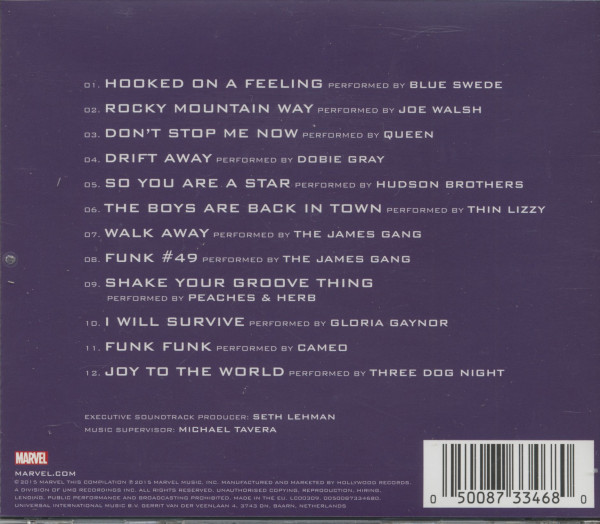 Guardians Of The Galaxy - Cosmic Mix Vol.1 (CD)