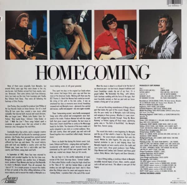 Memphis Rock & Roll Homecoming (LP)