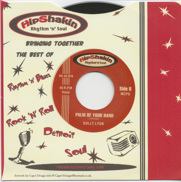 Sinner Not a Saint - Palm Of Your Hand (7inch, 45rpm)