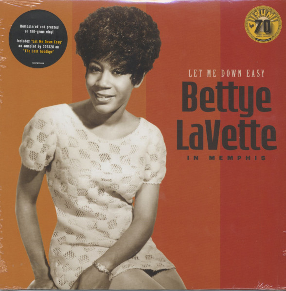 Let Me Down Easy - Bettye In Memphis (LP, 180g Vinyl) Let Me Down Easy - Bettye In Memphis (LP, 180g Vinyl)