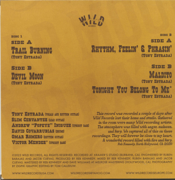 Are Trail Burning (double 7inch, 45rpm)