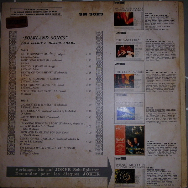 Folkland Songs (CD)