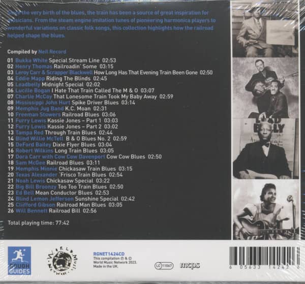The Rough Guide To Railroad Blues (CD)
