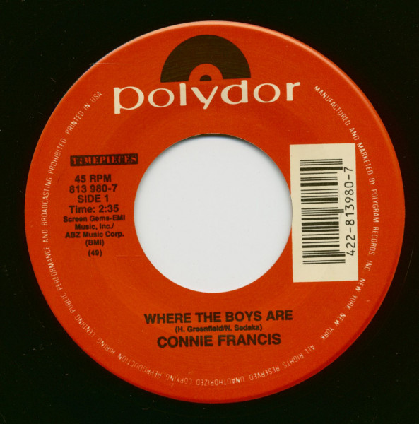 Where The Boys Are - My Heart Has A Mind Of Its Own (7inch, 45rpm, BC) Where The Boys Are - My Heart Has A Mind Of Its Own (7inch, 45rpm, BC)