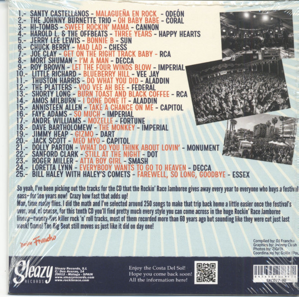 Rockin' Race Jamboree 32nd Edition - Costa Del Sol - The Rockin' Race's Big Ball (CD)