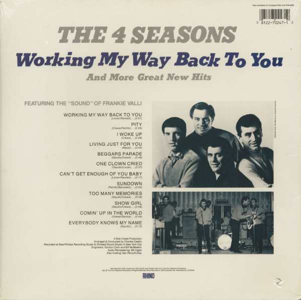 Working My Way Back (LP)