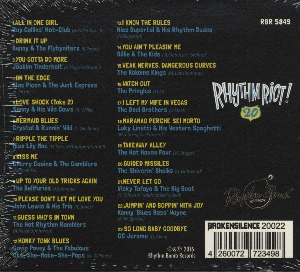Rhythm Riot! - 20th Anniversary (CD)