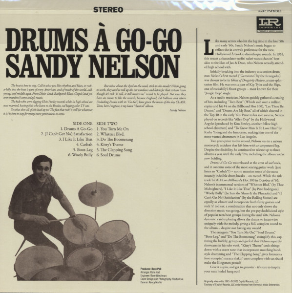 Drums A Go-Go (LP, colored Vinyl, Ltd.)