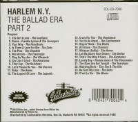 Aperçu: Harlem New York - The Ballad Era Vol.2 (CD) Aperçu: Harlem New York - The Ballad Era Vol.2 (CD)
