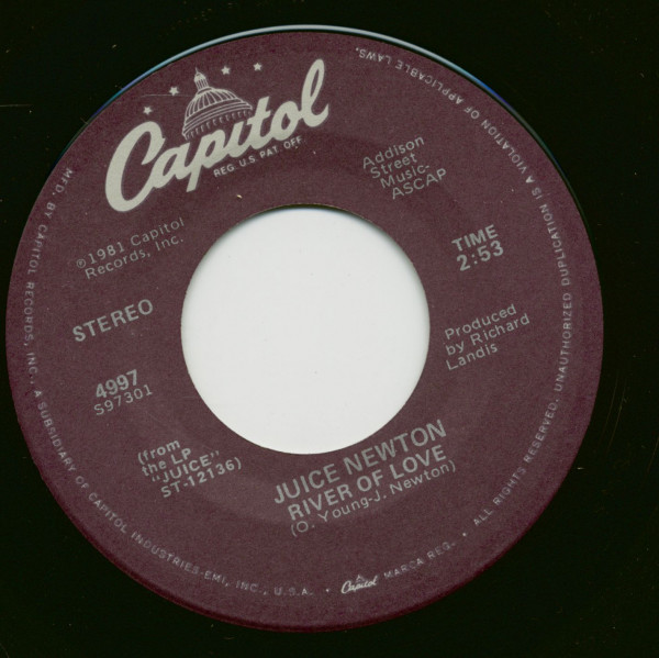 River Of Love - Queen Of Hearts (7inch, 45rpm)