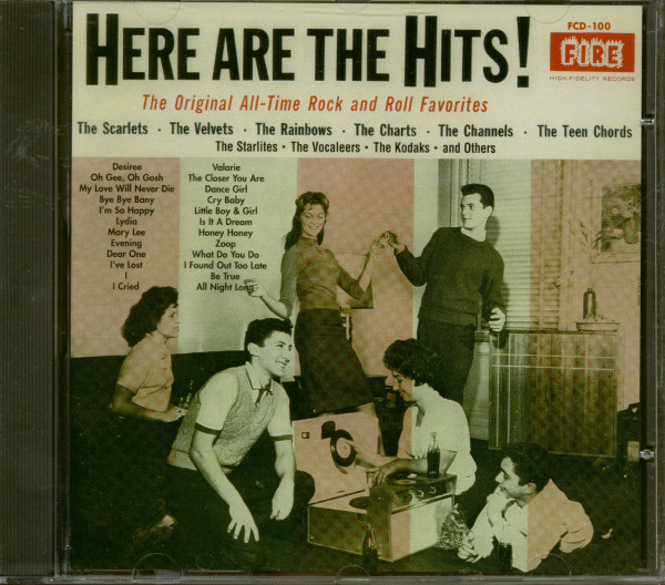 Here Are The Hits! The Original All-Time Rock And Roll Favorites (CD)