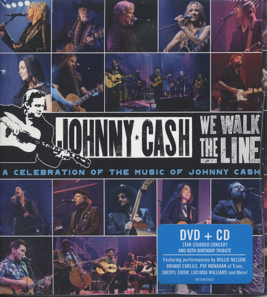 Cash (tribute), Johnny We Walk The Line: 80th Birthday Celeb.(CD&DVD Cash (tribute), Johnny We Walk The Line: 80th Birthday Celeb.(CD&DVD