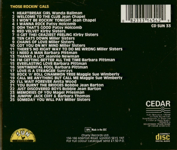Those Rockin' Gals (CD)