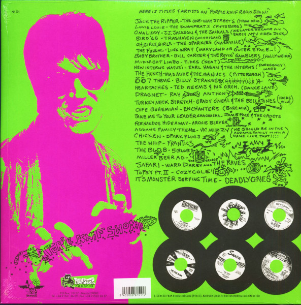 Radio Cramps - The Purple Knif Show (2-LP)