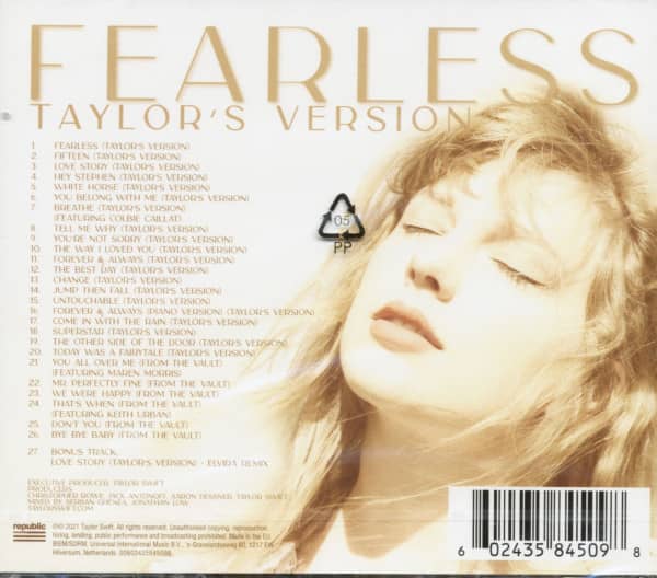 Fearless -Taylor's Version (2-CD)