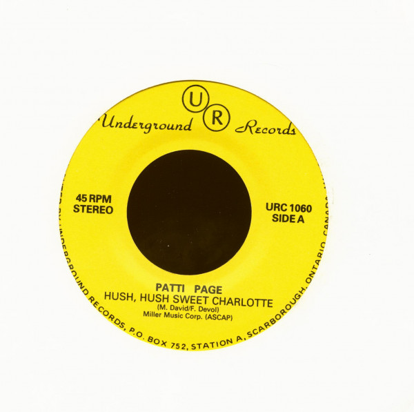 Hush, Hush Sweet Charlotte - All The King's Horse (And All The King's Men) (7inch, 45rpm)