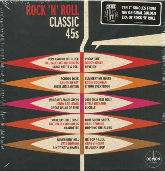 Rock'n'Roll Classic 45s (10x45rpm Box Set, 7inch) Rock'n'Roll Classic 45s (10x45rpm Box Set, 7inch)