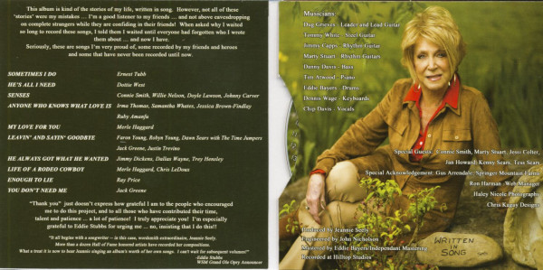 Written In Song (CD)