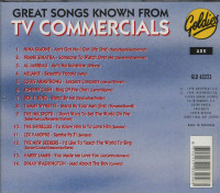 Aperçu: Great Songs Known From TV Commercials (CD) Aperçu: Great Songs Known From TV Commercials (CD)