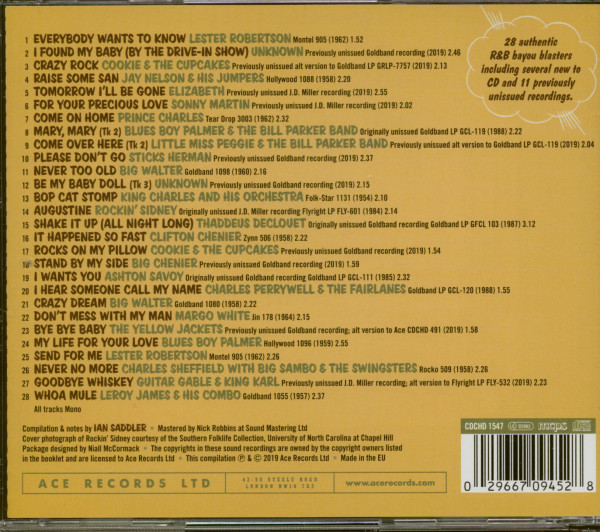 Rhythm 'n' Bluesin' By The Bayou - Bop Cat Stomp (CD)