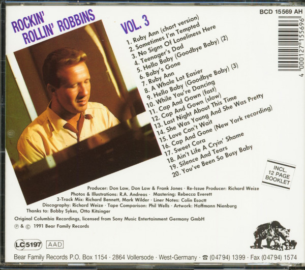 Ruby Ann - Rockin' Rollin' Robbins Vol.3