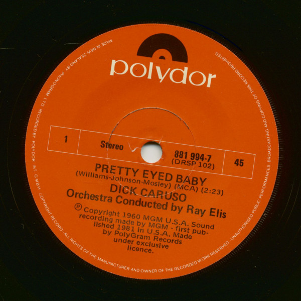 Pretty Eyed Baby - Angela Jones (7inch, 45rpm, SC)