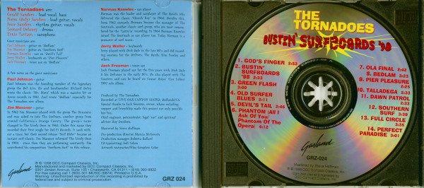 Bustin' Surfboards '98 (CD)