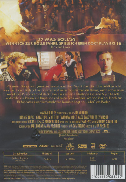 Great Balls Of Fire (DVD)