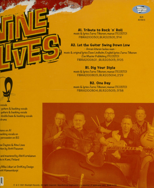 Tribute To Rock 'n' Roll (10inch EP. 45rpm)