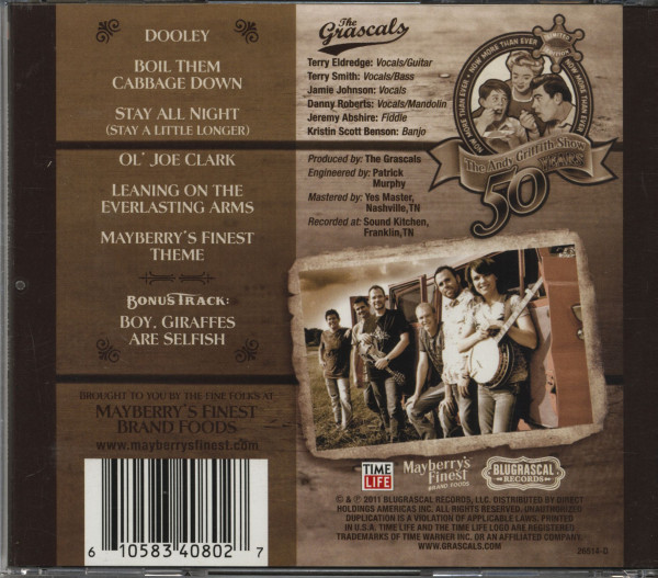 Dance Til Your Stockins Are Hot & Ravelin' - A Tribute To Music Of The Andy Griffith Show (CD)