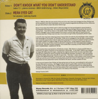 Aperçu: Don't Knock What You Don't Undertstand - Mean Eyed Cat (7inch, 45rpm, PS, BC) Aperçu: Don't Knock What You Don't Undertstand - Mean Eyed Cat (7inch, 45rpm, PS, BC)